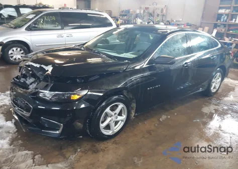 2016 Chevrolet Malibu Ls from USA, damaged, VIN 1G1ZB5ST3GF184484